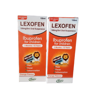 Lexofen 100mg/5ml Oral Suspension Ibuprofen for Children - Image 2