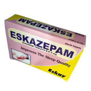 Eskazepam Diazepam Tablets B.P. 5mg